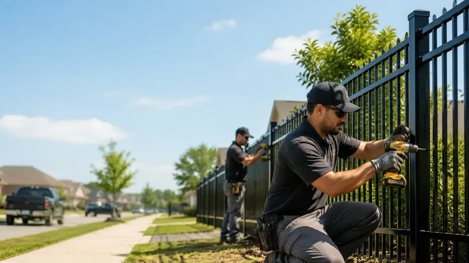 Metal Fence Installation in Collins, WI